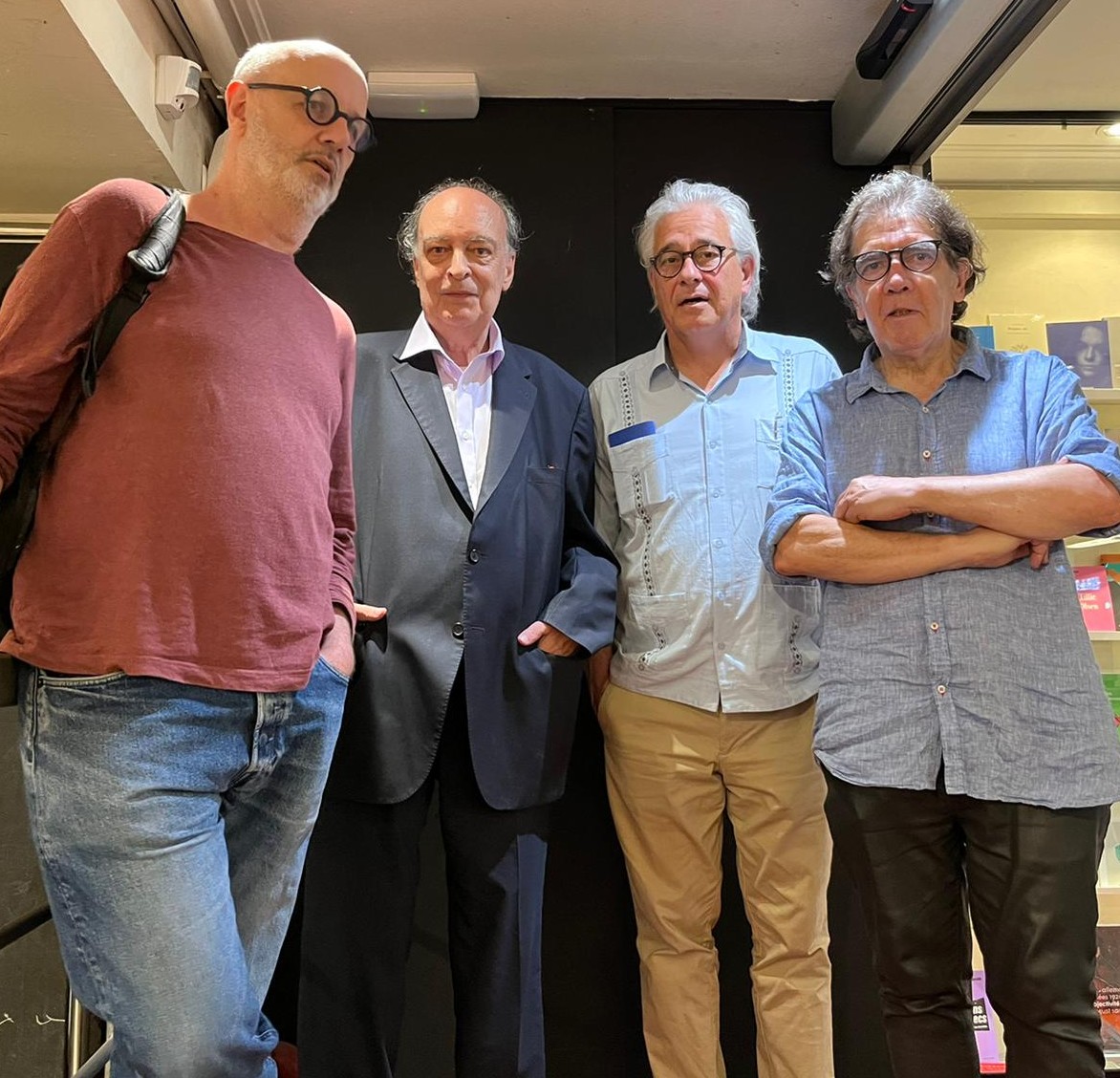 Fresán, V-M, Jordi Soler, Eduardo Lago, La Central, 20 junio Fresán, V-M, Jordi Soler, Eduardo Lago, La Central, 20 junio